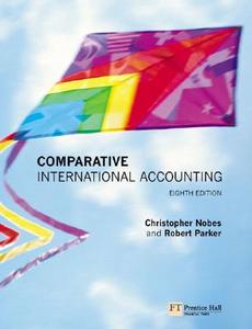 Comparative International Accounting di Christopher Nobes, Robert Parker edito da Pearson Higher Education