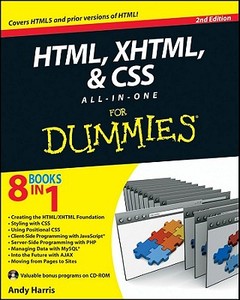 Html, Xhtml And Css All-in-one For Dummies di Andy Harris edito da John Wiley And Sons Ltd