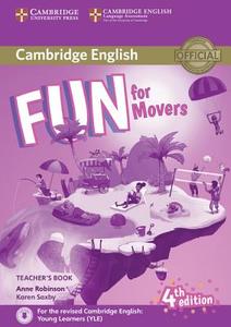 Fun For Movers Teacher's Book With Downloadable Audio di Anne Robinson, Karen Saxby edito da Cambridge University Press