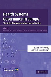 Health Systems Governance in Europe edito da Cambridge University Press