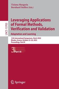 Leveraging Applications of Formal Methods, Verification and Validation. Adaptation and Learning edito da Springer Nature Switzerland