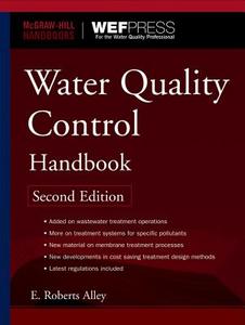 Water Quality Control Handbook di E. Roberts Alley edito da MCGRAW HILL BOOK CO