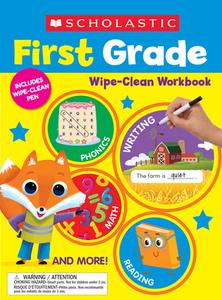 Scholastic First Grade Wipe-Clean Workbook di Scholastic Teaching Resources edito da SCHOLASTIC TEACHING RES