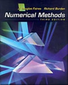 Numerical Methods di J. Douglas Faires, Richard L. Burden edito da Cengage Learning, Inc