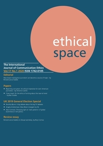 Ethical Space Vol.17 Issue 1 edito da Theschoolbook.com