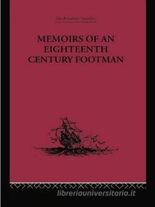 Memoirs of an Eighteenth Century Footman di John Macdonald edito da Routledge