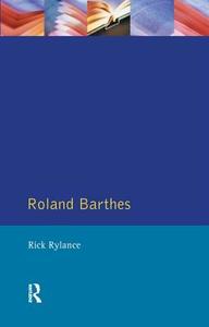Roland Barthes di Rick Rylance edito da Taylor & Francis Ltd