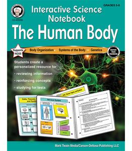 Interactive Science Notebook: The Human Body Resource Book di Schyrlet Cameron, Carolyn Craig edito da MARK TWAIN MEDIA
