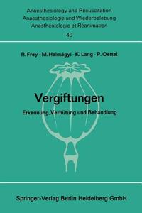 Vergiftungen edito da Springer Berlin Heidelberg