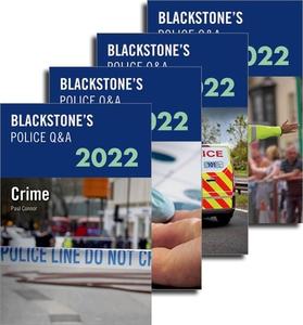 Blackstone's Police Q&a's 2022 Print Pack di Paul Connor, Andy Cox edito da OXFORD UNIV PR