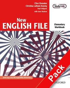 New English File: Elementary: Workbook With Multirom Pack di Clive Oxenden, Christina Latham-Koenig, Paul Seligson, Jane Hudson edito da Oxford University Press