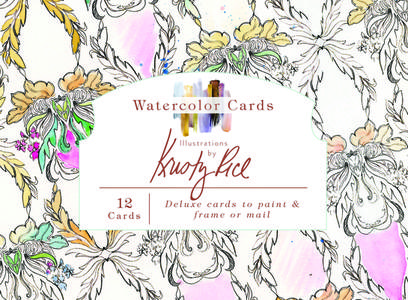 Watercolor Cards: Illustrations By Kristy Rice di Kristy Rice edito da Schiffer Publishing Ltd