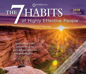 7 Habits Of Highly Effective People, The 2018 Day-to-day Calendar di Inc Browntrout Publishers edito da Brown Trout