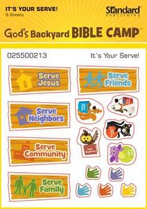 It's Your Serve! Stickers di Standard Publishing edito da Standard Publishing Company