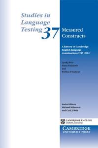 Measured Constructs di Cyril J. Weir edito da Cambridge University Press