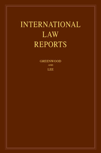 International Law Reports: Volume 187 edito da Cambridge University Press