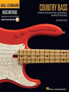 Country Bass: A Guide to the Essential Styles and Techniques [With CD] di Glenn Letsch edito da HAL LEONARD PUB CO