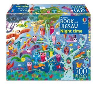 Usborne Book And Jigsaw Night Time di Kirsteen Robson edito da Usborne Publishing Ltd