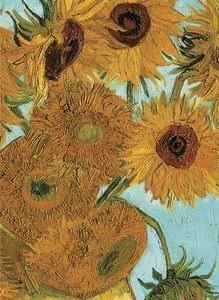 Van Gogh's Sunflowers Notebook di Vincent Van Gogh edito da DOVER PUBN INC