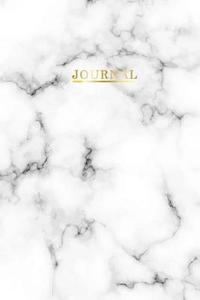 Journal: Marble Gold Notebook, Blank Line Page, 120-Page 6 X 9 Inch Ruled Paper di Journal Jk Write edito da Createspace Independent Publishing Platform