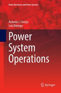 Power System Operations di Luis Baringo, Antonio J. Conejo edito da Springer International Publishing