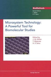 Microsystem Technology di Michael Kohler edito da Springer Basel AG