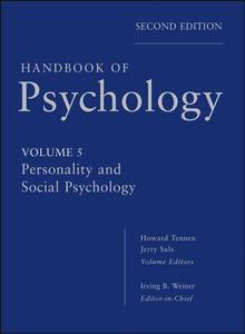 Handbook of Psychology di Irving B. Weiner edito da John Wiley & Sons