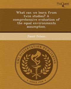 This Is Not Available 062092 di Jacob Felson edito da Proquest, Umi Dissertation Publishing
