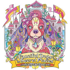 Fanciful Dogs in Secret Places: A Dog Lover's Coloring Book di Honoel edito da Seven Seas Entertainment, LLC