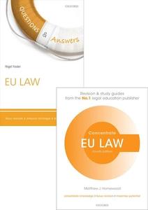 Eu Law Revision Pack di Nigel Foster, Matthew J. Homewood edito da Oxford University Press