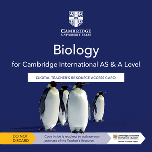 Cambridge International As & A Level Biology Digital Teacher's Resource Access Card di David Martindill edito da Cambridge University Press