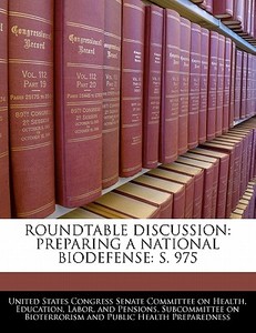Roundtable Discussion edito da Bibliogov