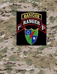 1st Ranger Battalion 8.5" X 11" 200 Page Lined Notebook di United States Government Us Army edito da INDEPENDENTLY PUBLISHED