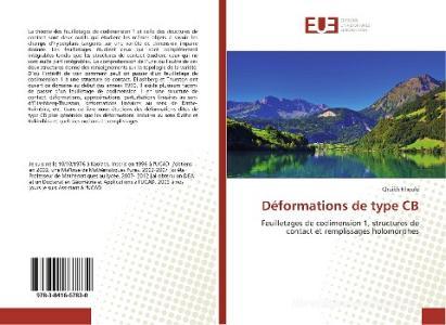 Déformations de type CB di Cheikh Khoule edito da Editions universitaires europeennes EUE