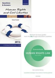 Human Rights Law Revision Pack di Steve Foster, Bernadette Rainey edito da Oxford University Press