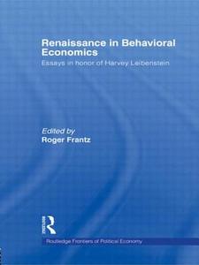Renaissance in Behavioral Economics edito da Taylor & Francis Ltd