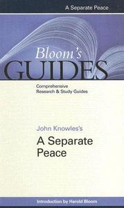 A Separate Peace di Harold Bloom edito da Chelsea House Publishers