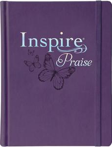 Inspire Praise Bible Nlt, Filament-Enabled Edition (Hardcover Leatherlike, Purple): The Bible for Coloring & Creative Journaling edito da TYNDALE HOUSE PUBL