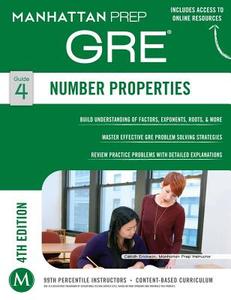 Number Properties Gre Strategy Guide, 4th Edition di Manhattan Prep edito da Manhattan Prep Publishing