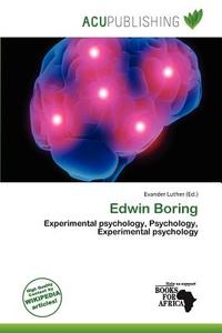 Edwin Boring edito da Acu Publishing