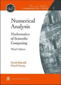 Numerical Analysis di David Kincaid, Ward Cheney edito da American Mathematical Society