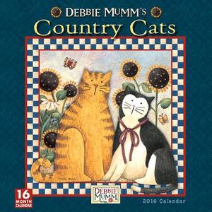 Country Cats Calendar di Debbie Mumm edito da Sellers Publishing