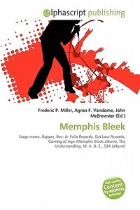 Memphis Bleek edito da Vdm Publishing House
