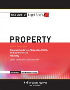 Property: Dukeminier Krier Alexander & Schill edito da Aspen Publishers