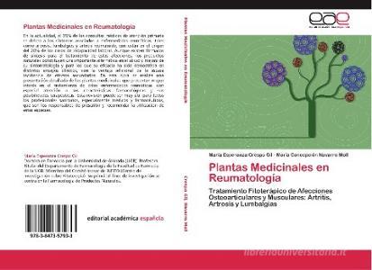 Plantas Medicinales en Reumatología di María Esperanza Crespo Gil, María Concepción Navarro Moll edito da EAE