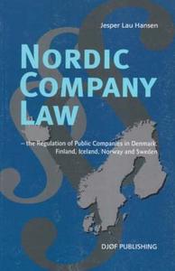 Nordic Company Law di Jesper Lau Hansen edito da DJOFPublishing