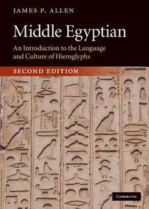 Middle Egyptian di James P. Allen edito da Cambridge University Press
