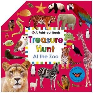 Treasure Hunt: At the Zoo di Roger Priddy, Jo Ryan edito da Priddy Books