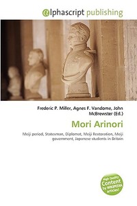 Mori Arinori edito da Vdm Publishing House