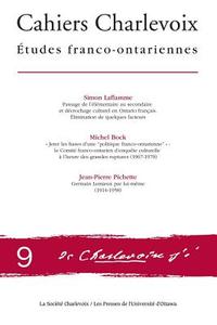 Cahiers Charlevoix 9 edito da University of Ottawa Press